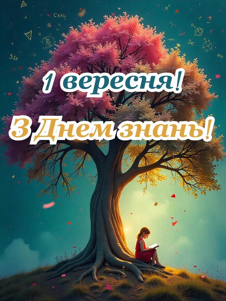 Привітання з Днем знань: теплі слова для школярів та вчителів - Святко 1 вересня картинки українською