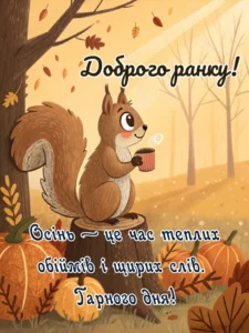 осінні картинки доброго ранку для вайбер