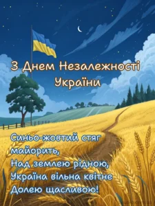 витання з днем незалежности