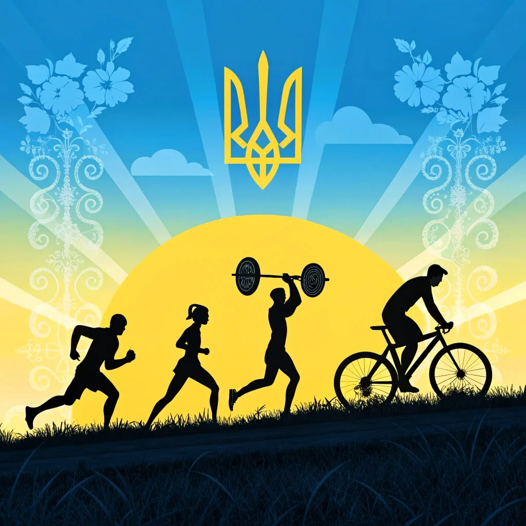 День фізичної культури і спорту України - красиві, креативні привітання