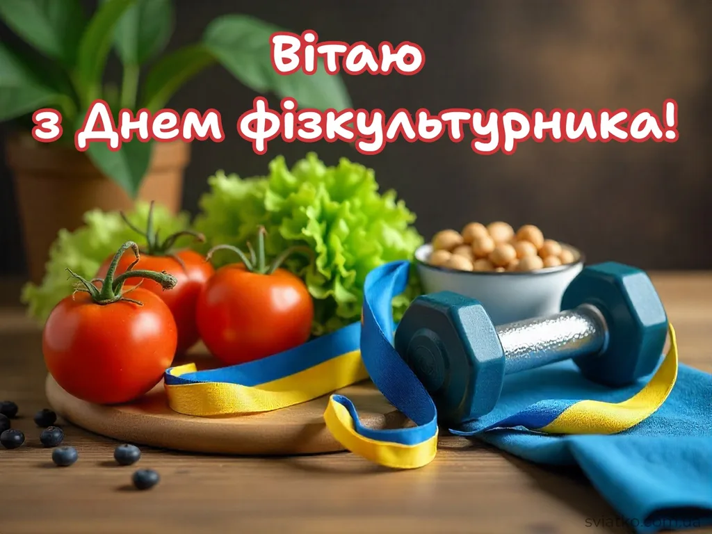вітання з днем фізкультурника
