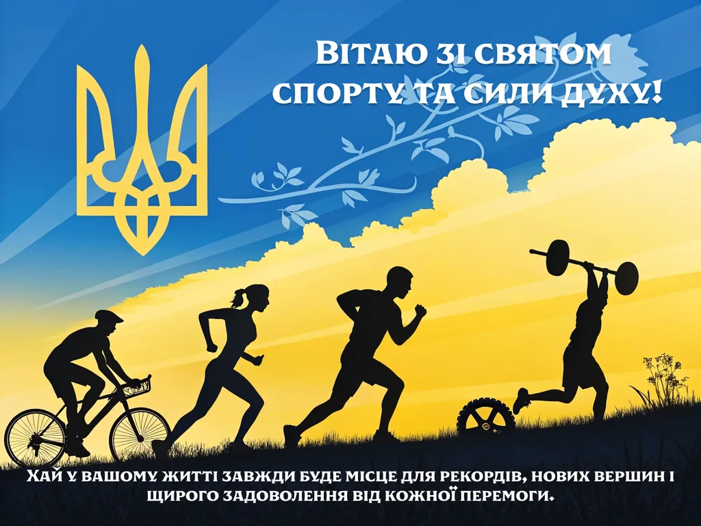 з днем фізкультури 2025 привітання
